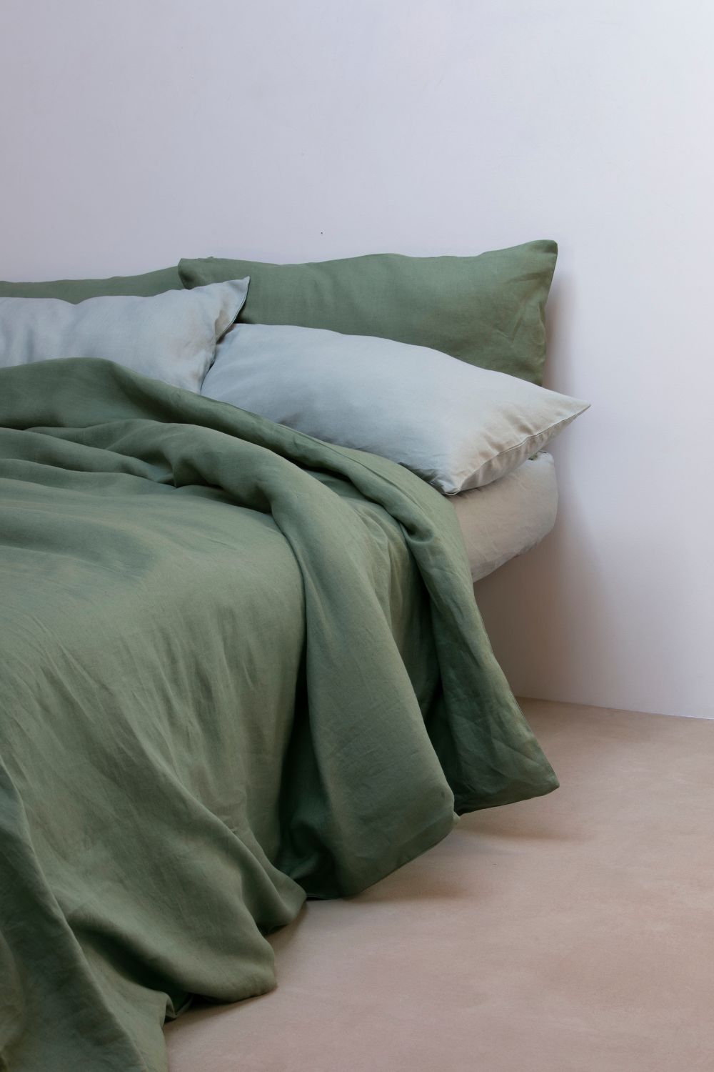 GIUNONE   Duvet-cover in pure washed linen