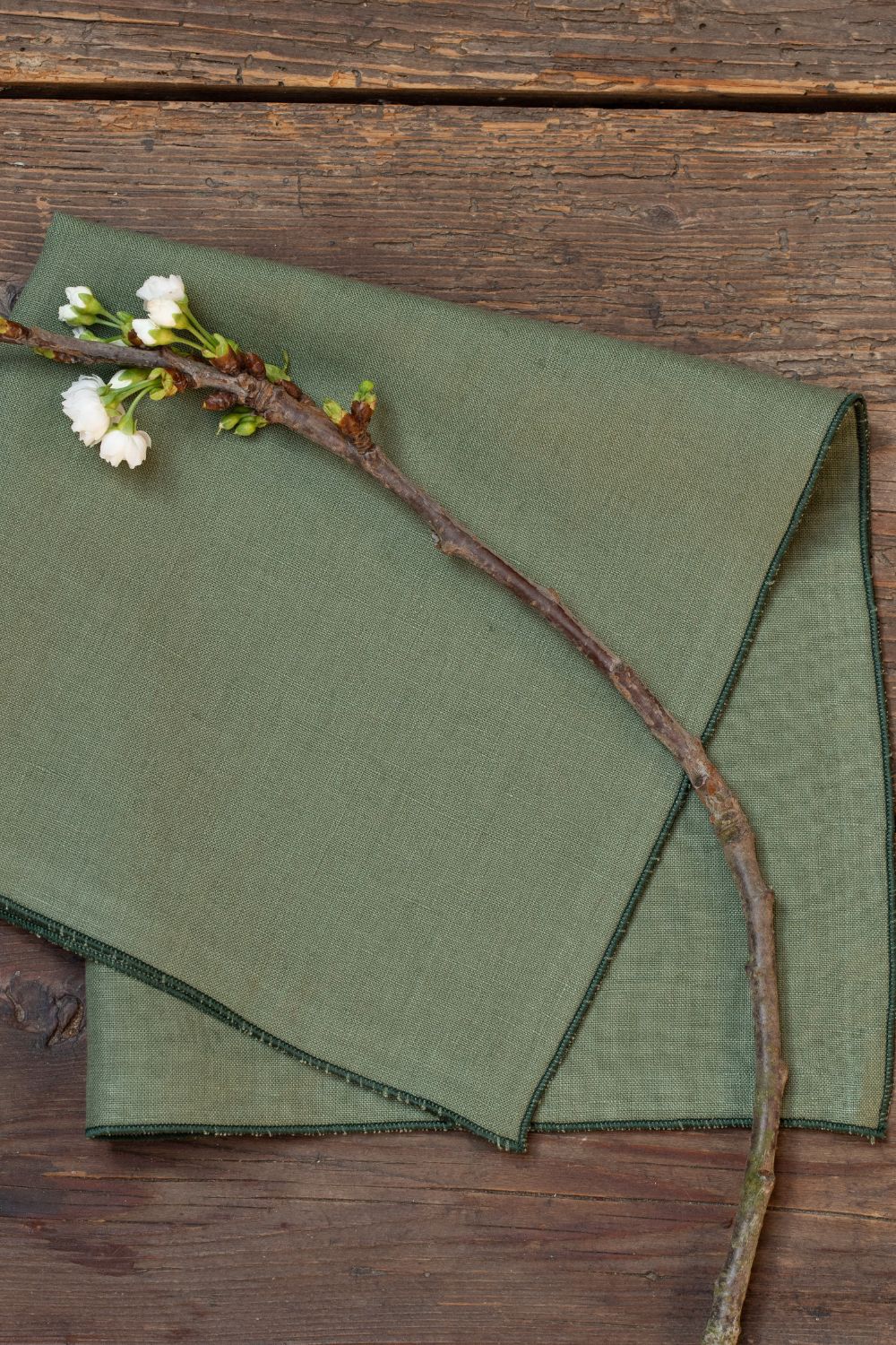 UNI- napkin hemmed with a cordonnet-trim (2 pieces)