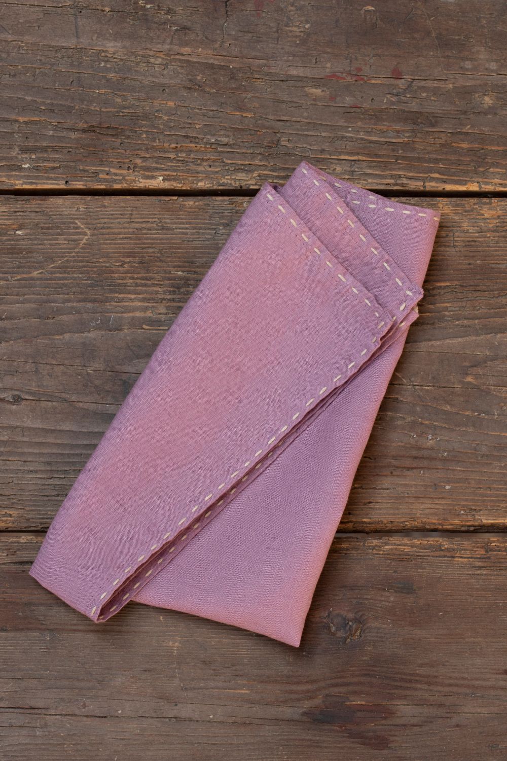 EPONA - tovaglietta ricamata a mano in puro lino lavato (2 pezzi)