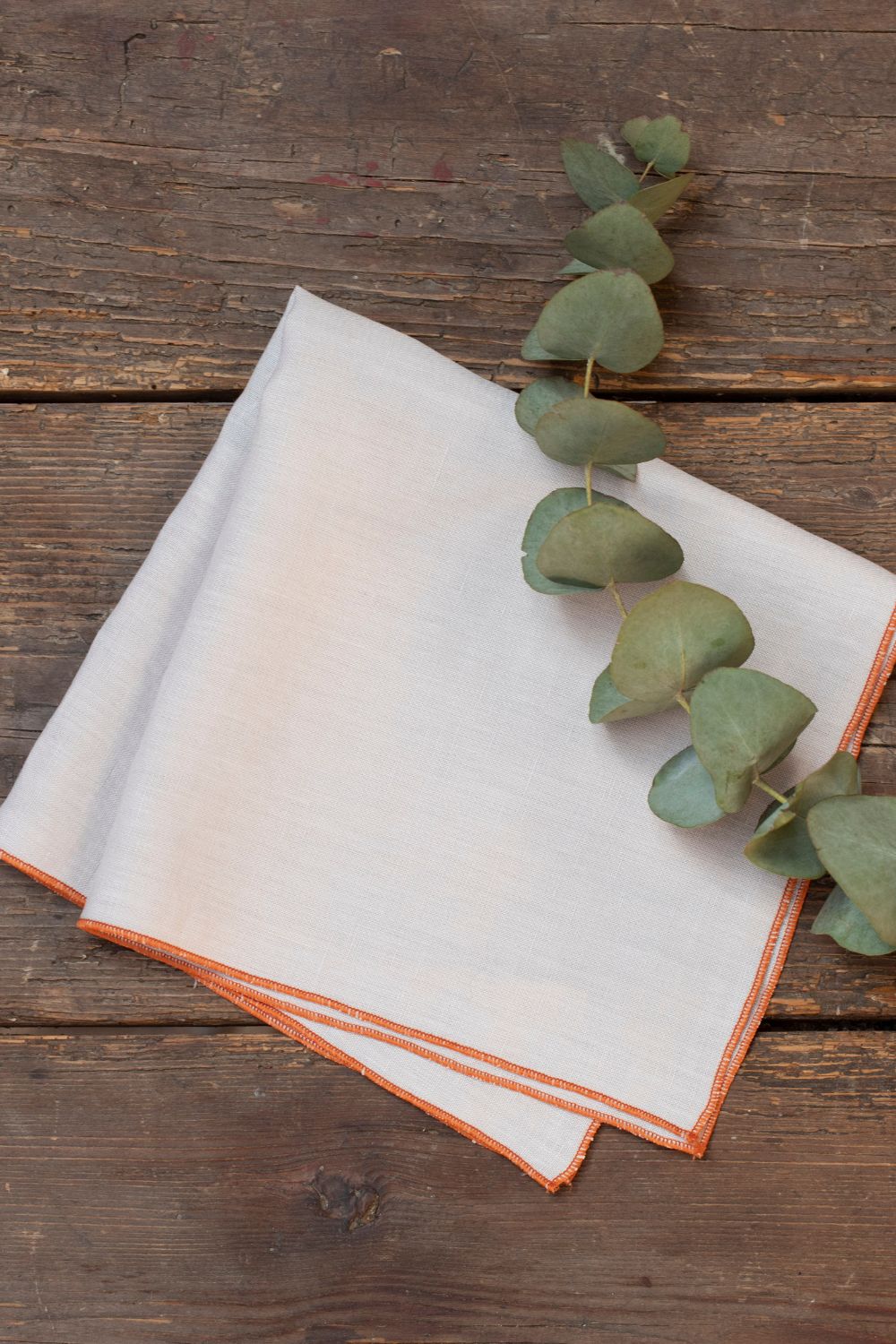 UNI- napkin hemmed with a cordonnet-trim (2 pieces)