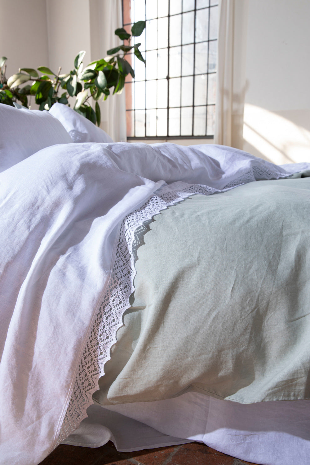 TRIVIA - Lenzuolo in puro lino lavato