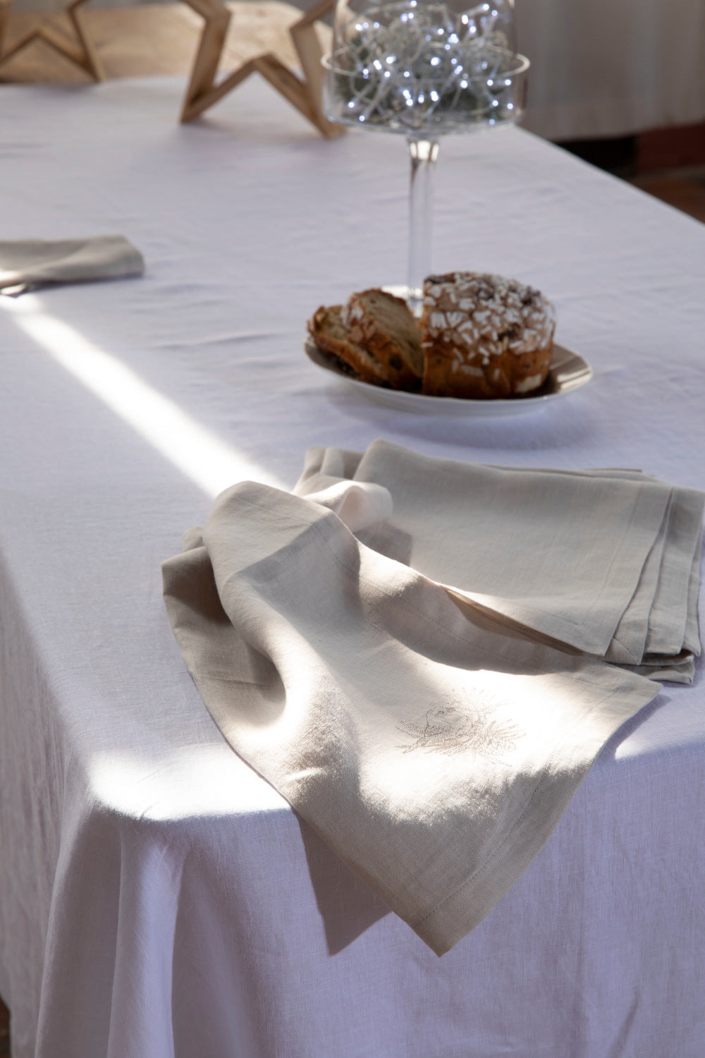 GALATEA - Tovaglia in puro lino lavato