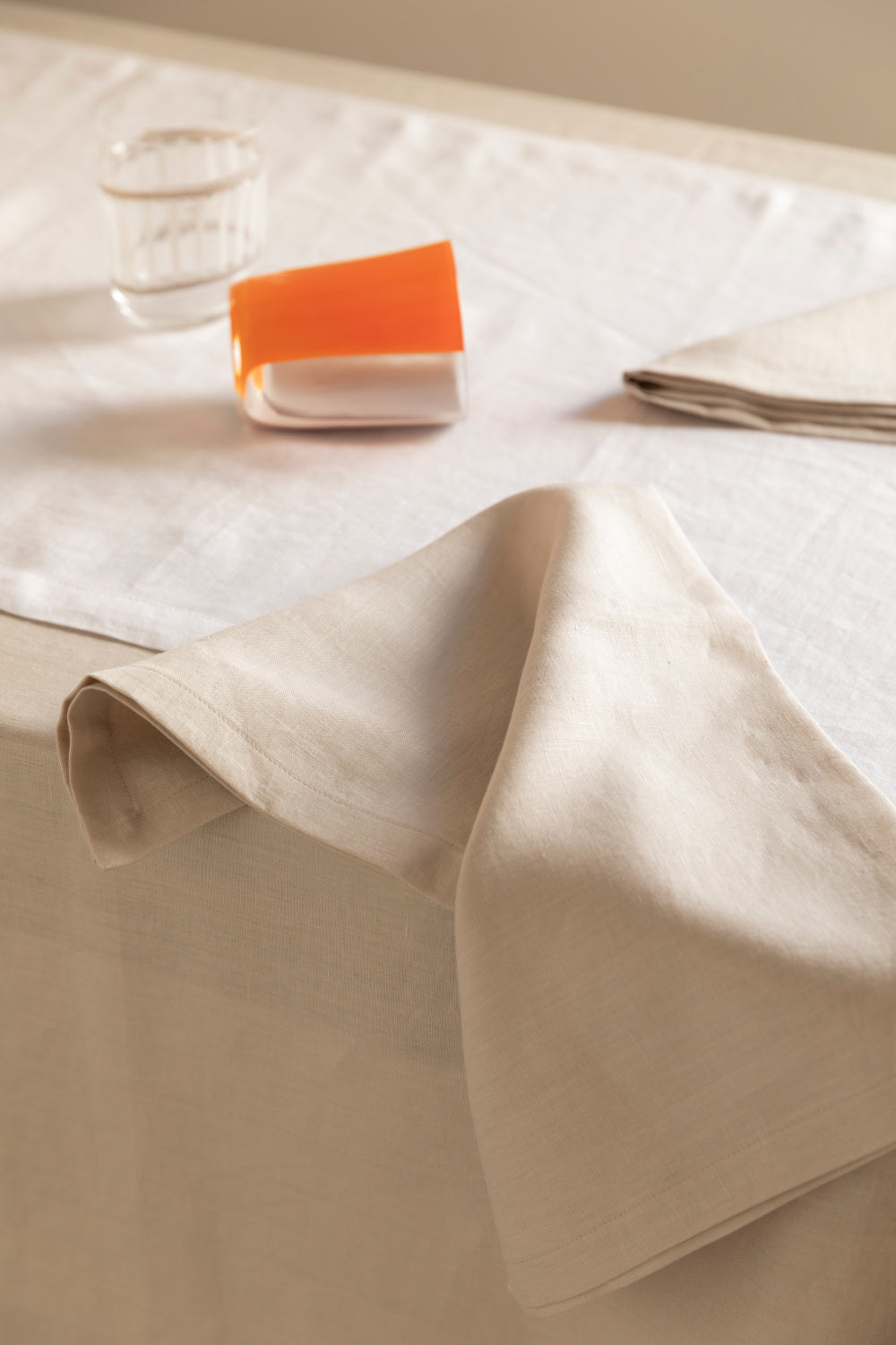 CLIO - Tovagliolo in puro lino lavato (2 pezzi)