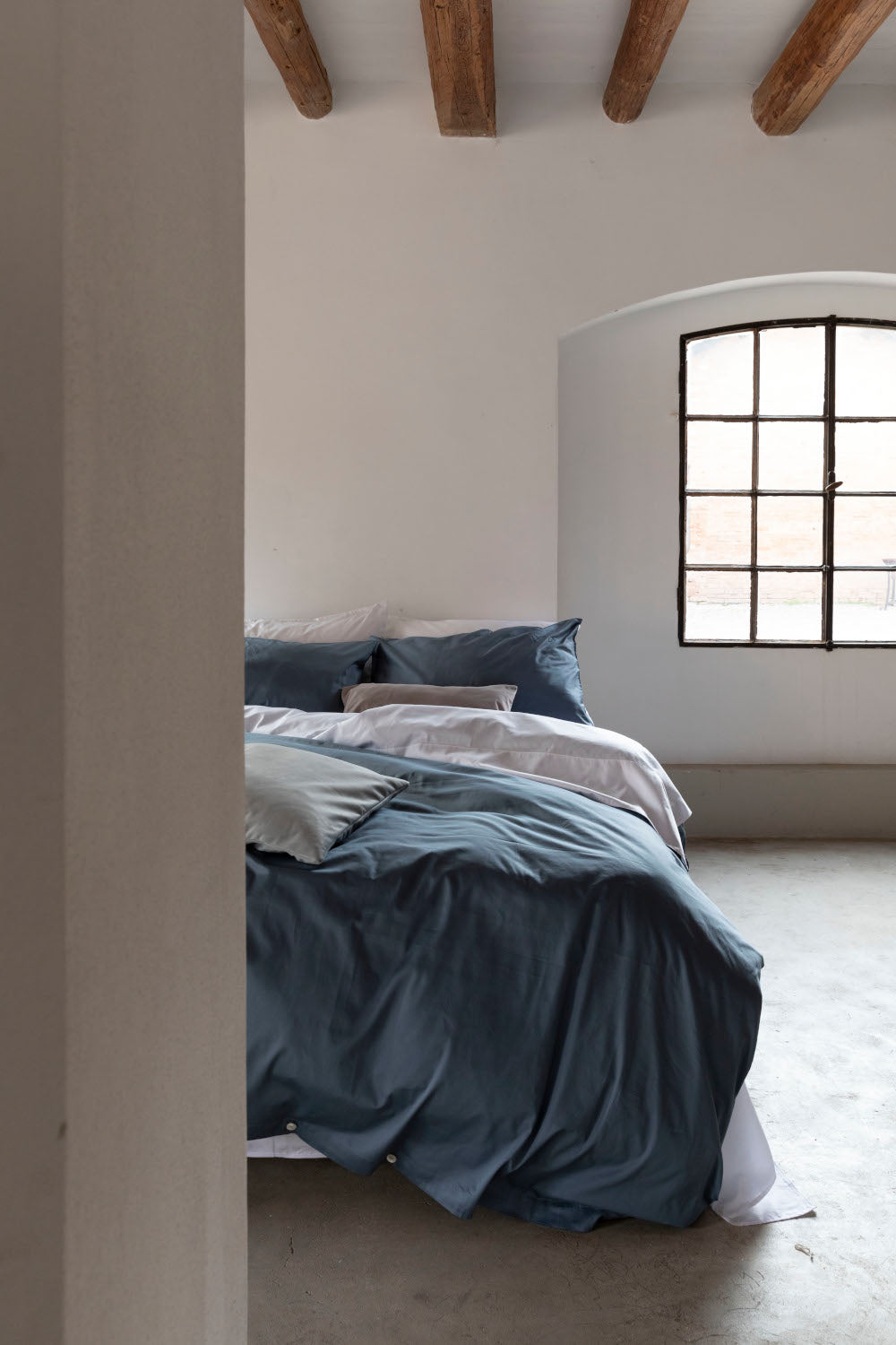 VEIVE - Copripiumino in raso di puro cotone