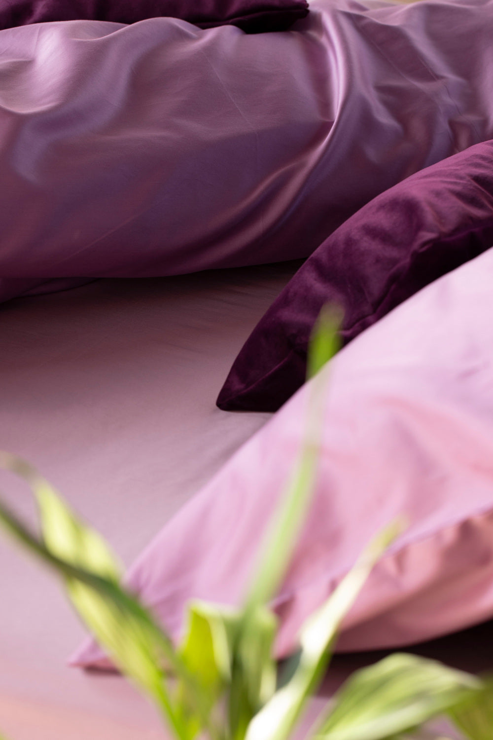 LETO - Lenzuolo sotto con angoli in raso di puro cotone