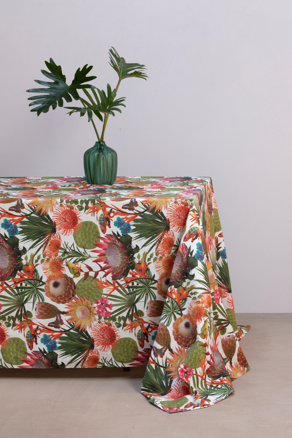 SEMIA - tablecloth in canvas cotton plain or printed