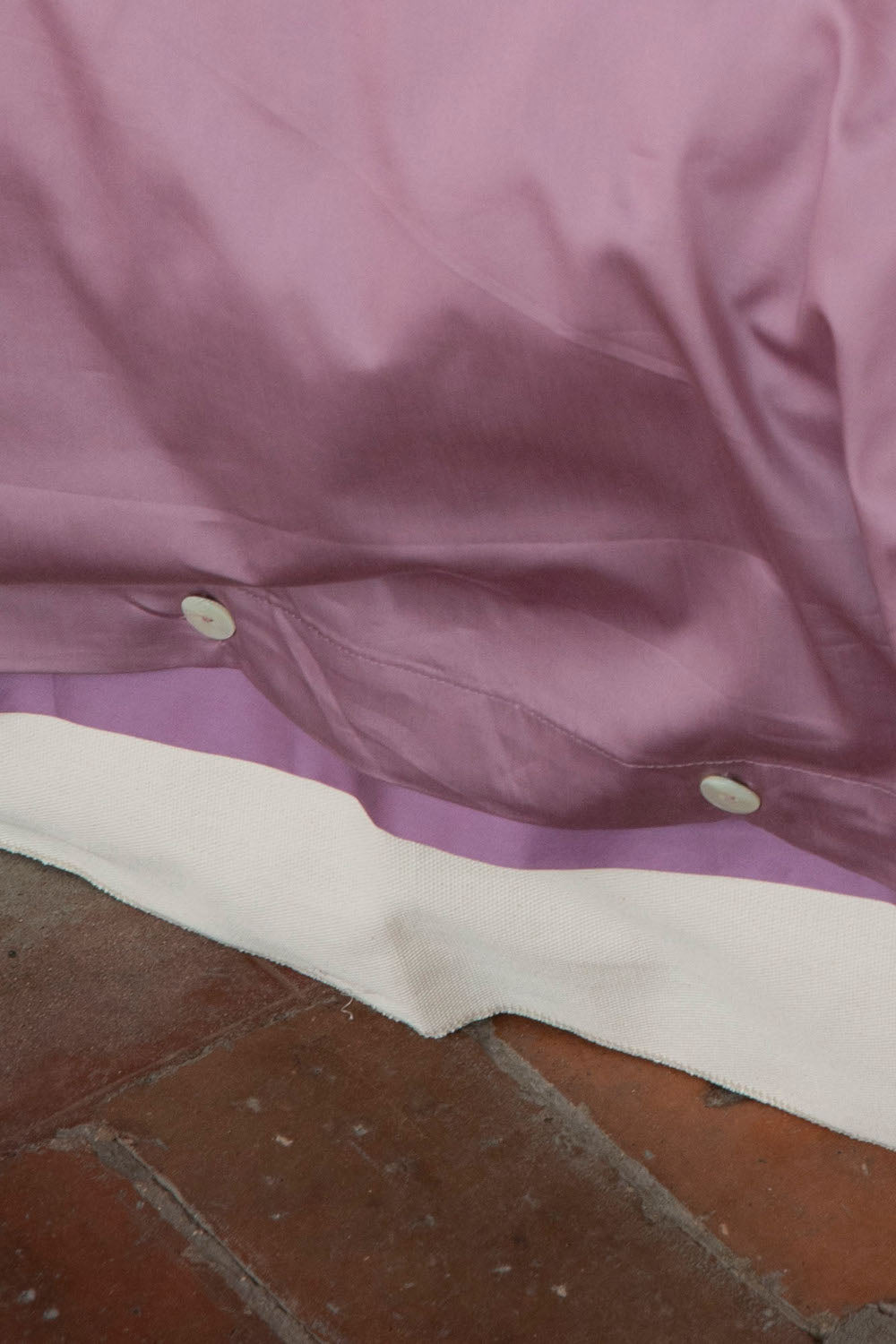 VEIVE-Duvet cover in plain satin cotton 